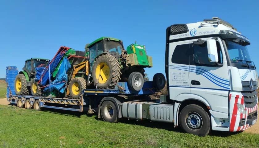 Transportes Chicón - Transportes Especial Tractores Transportes Chicón - Transportes Especial Tractores