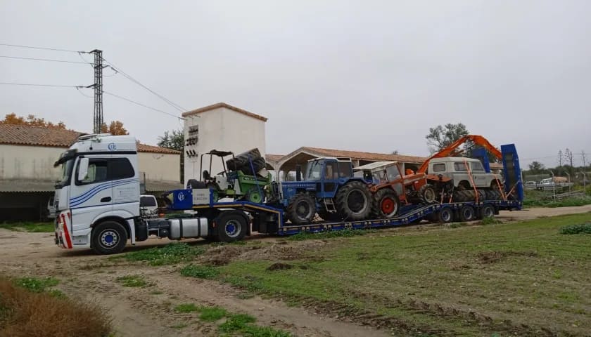 Transportes Chicón - Transportes Especial Tractores Transportes Chicón - Transportes Especial Tractores