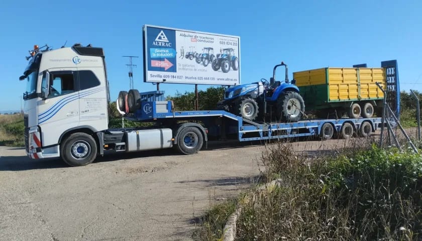 Transportes Chicón - Transportes Especial Tractores Transportes Chicón - Transportes Especial Tractores