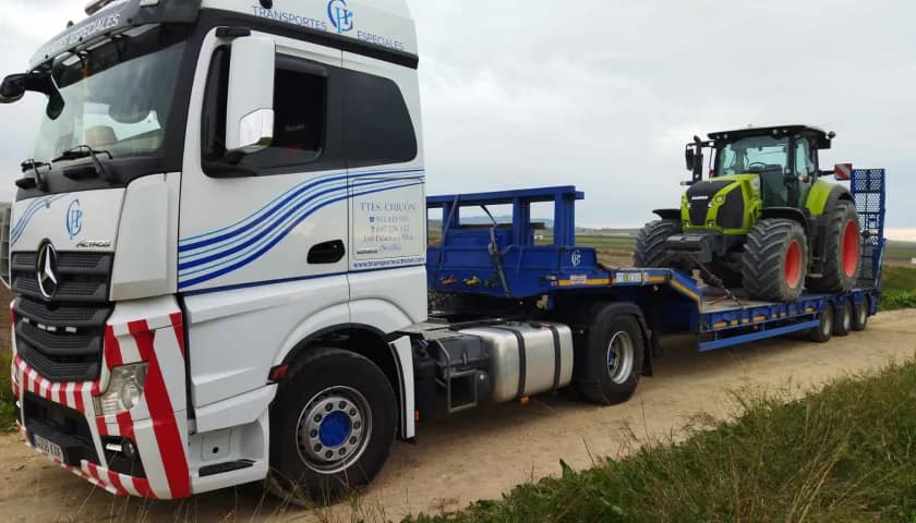 Transportes Chicón - Transportes Especial Tractores Transportes Chicón - Transportes Especial Tractores