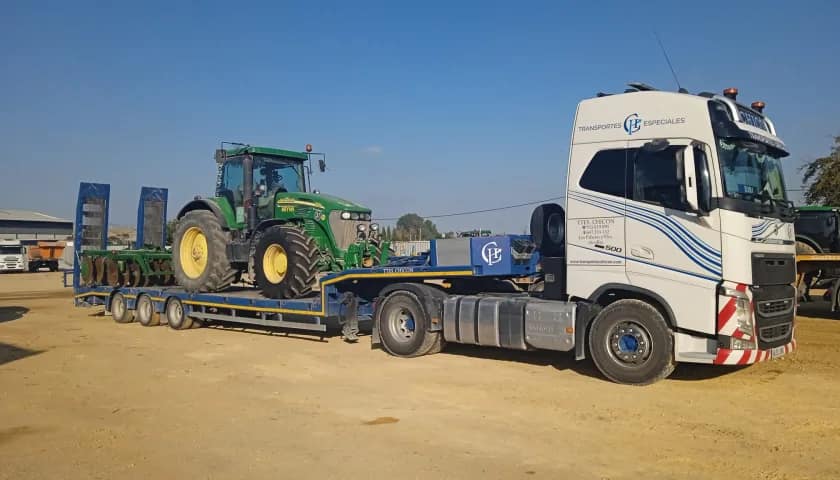 Transportes Chicón - Transportes Especial Tractores Transportes Chicón - Transportes Especial Tractores