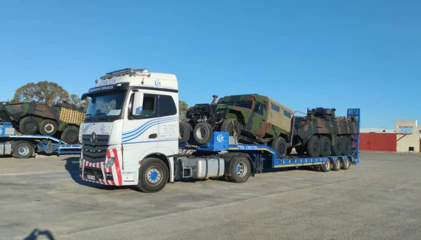 Transportes Chicón - Transportes Vehículos Militares Transportes Chicón - Transportes Vehículos Militares