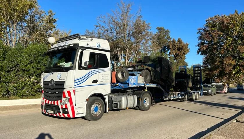 Transportes Chicón - Transportes Vehículos Militares Transportes Chicón - Transportes Vehículos Militares
