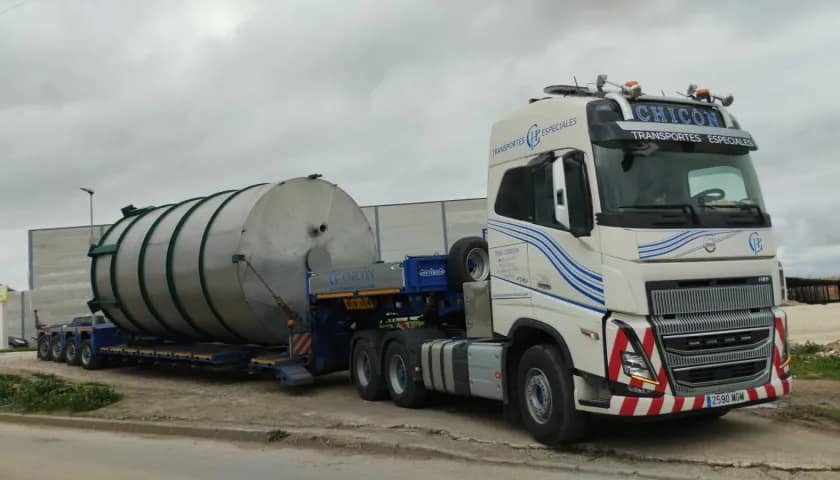 Transportes Chicón - Transportes Calderas Grandes Dimensiones Transportes Chicón - Transportes Calderas Grandes Dimensiones