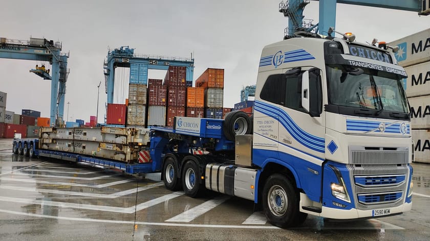Transporte portuario con seguridad – Transportes Especiales Chicón Finalización del servicio de transporte portuario